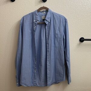J. Crew Light Blue Casual Button-Down Shirt